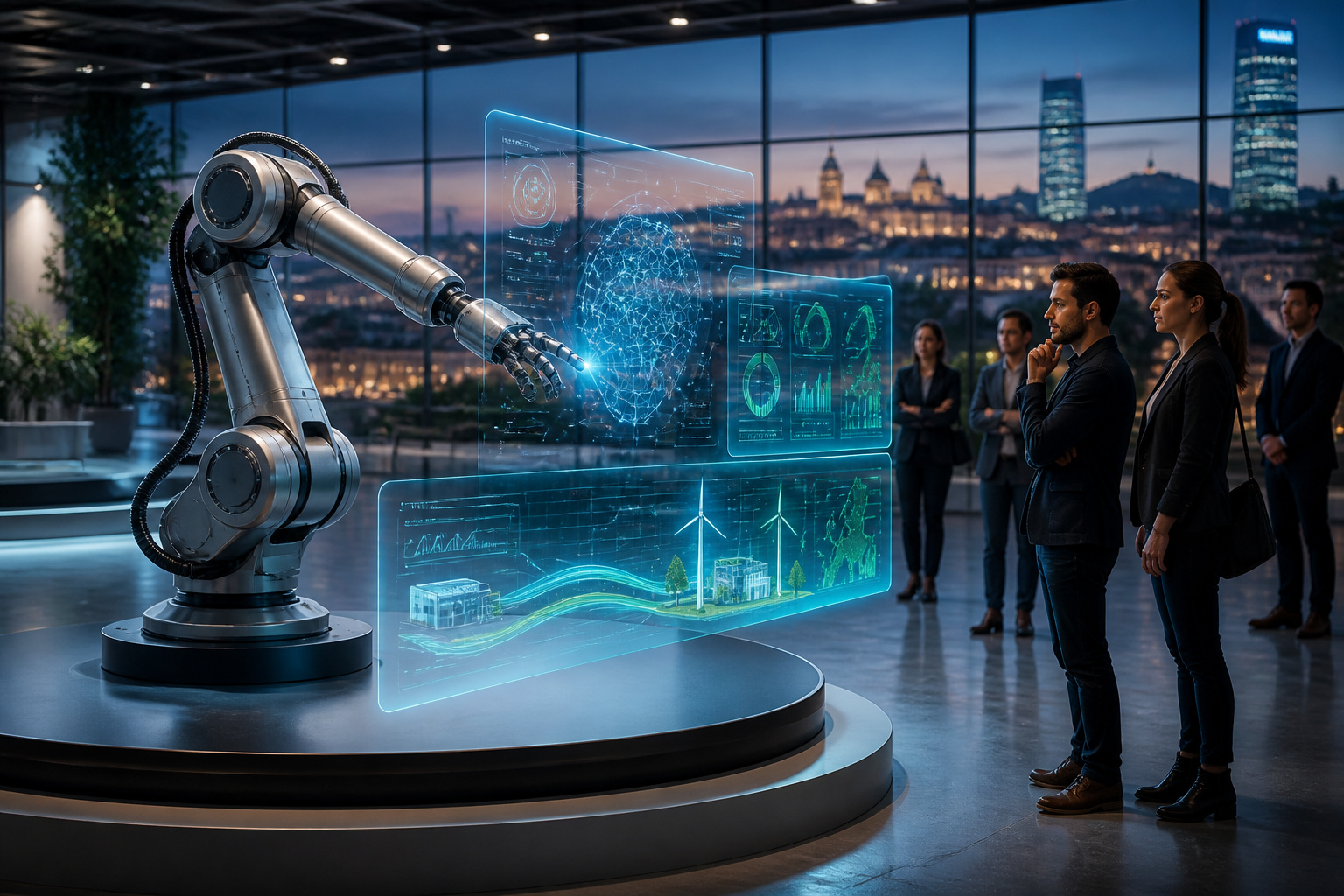 Robotique et ia futur de lenergie durable
