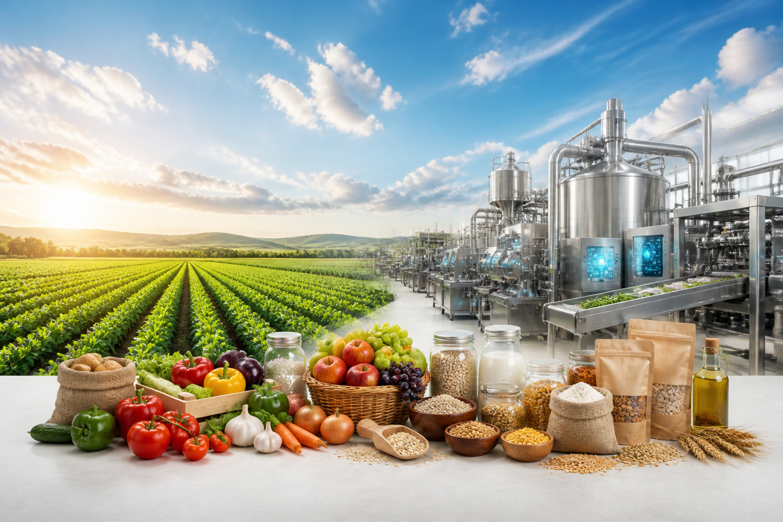 De la ferme a la table innovation alimentaire