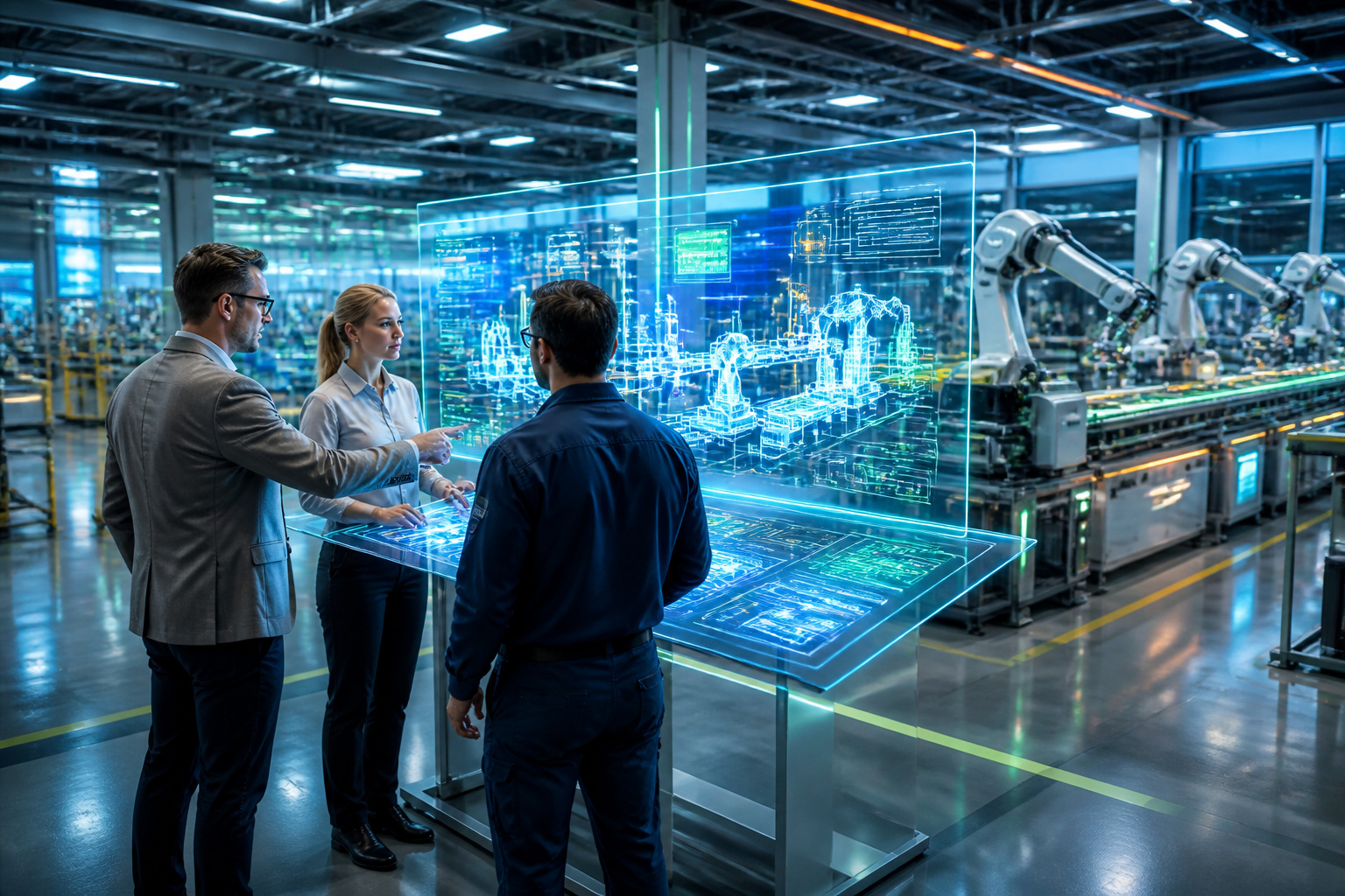 Futur de lindustrie collaboration et technologie