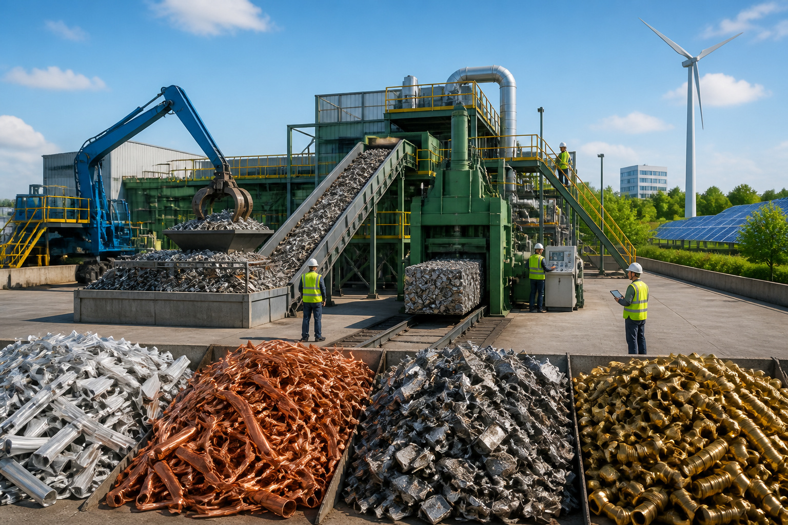 Recyclage industriel des metaux